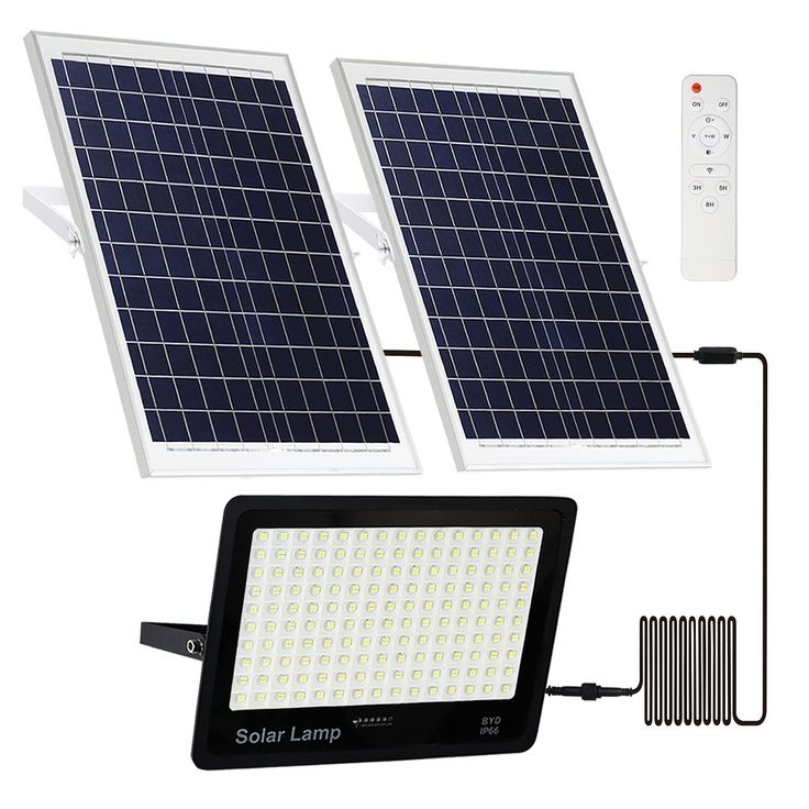 400W Solar Flood Light - High-Power Outdoor Security Lighting
