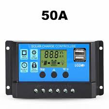 50A PWM Solar Charge Controller - Affordable & Reliable Solar Management